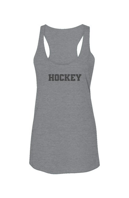 Legacy Hockey Racerback Barn Tank Grey | Barn Garb Hockey Threads