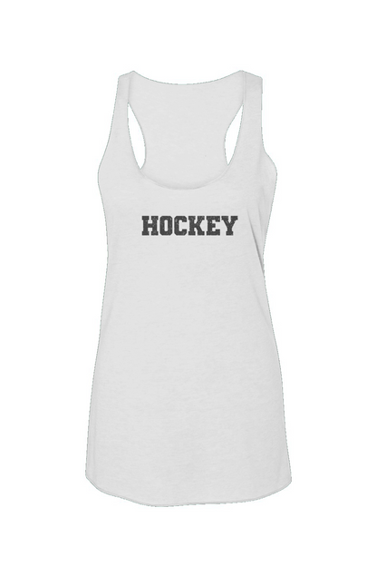 Legacy Hockey Racerback Barn Tank White | Barn Garb Hockey Threads