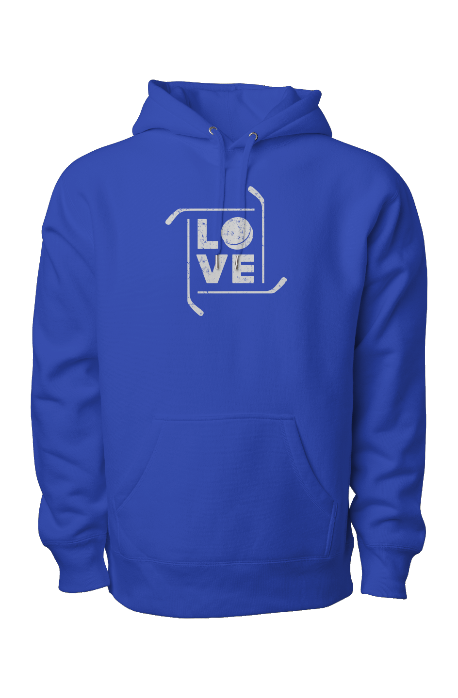 Love the Game Legend Heavyweight Hoodie Royal Blue | Barn Garb Hockey Threads