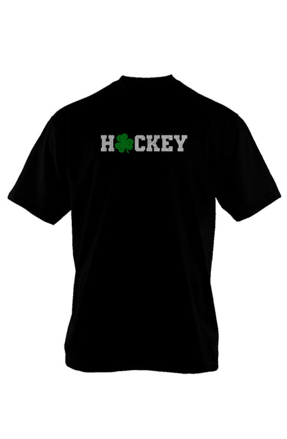 Lucky Shammy 90s Throwback Tee Black | Barn Garb Hockey Threads