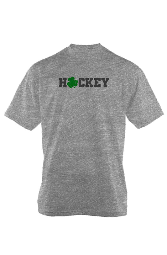 Lucky Shammy 90s Throwback Tee Grey | Barn Garb Hockey Threads