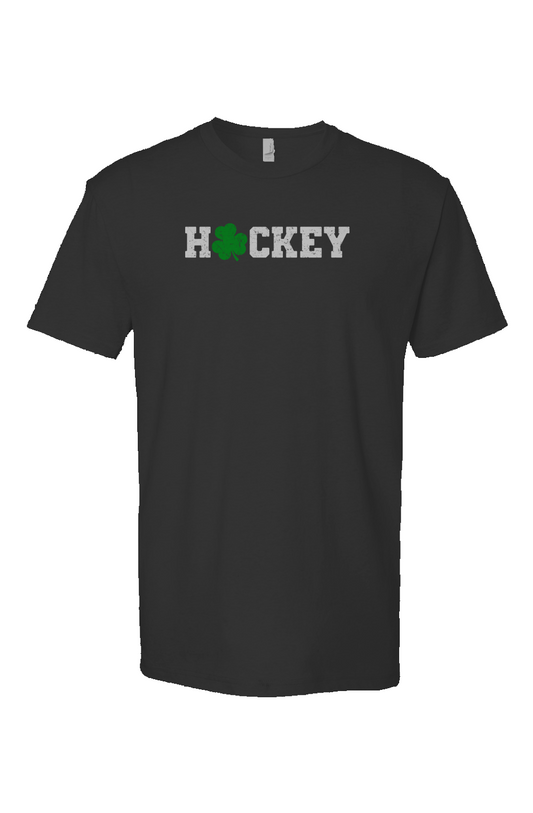 Lucky Shammy Breakaway Performance Tee Black | Barn Garb Hockey Threads