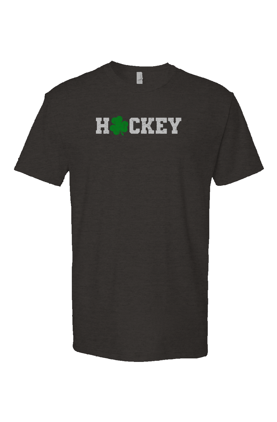 Lucky Shammy Breakaway Performance Tee Charcoal | Barn Garb Hockey Threads