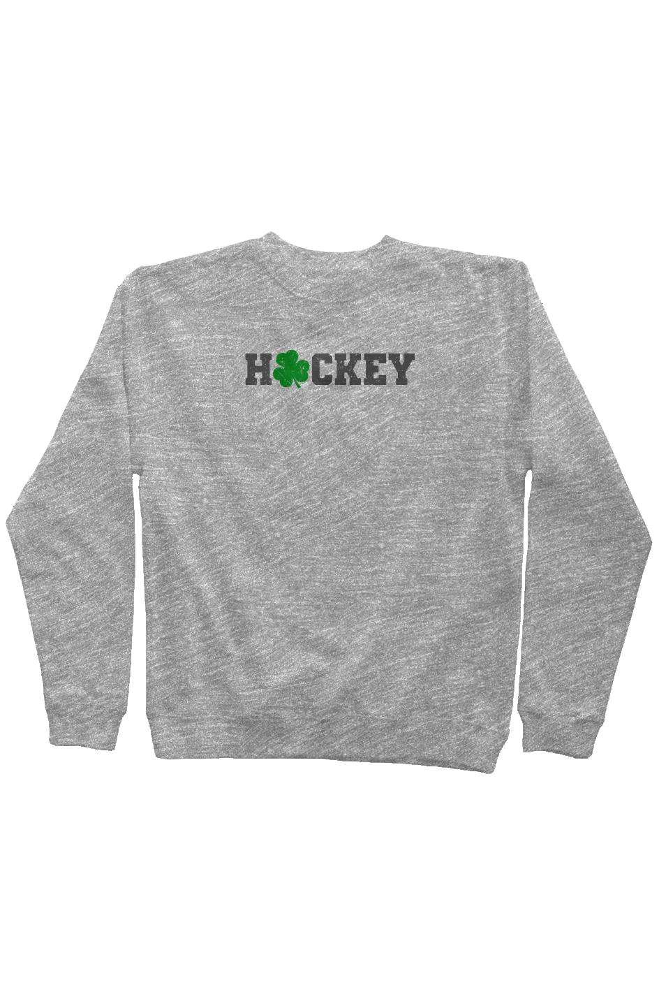 Lucky Shammy Rinkside Crewneck Sweatshirt Grey | Barn Garb Hockey Threads