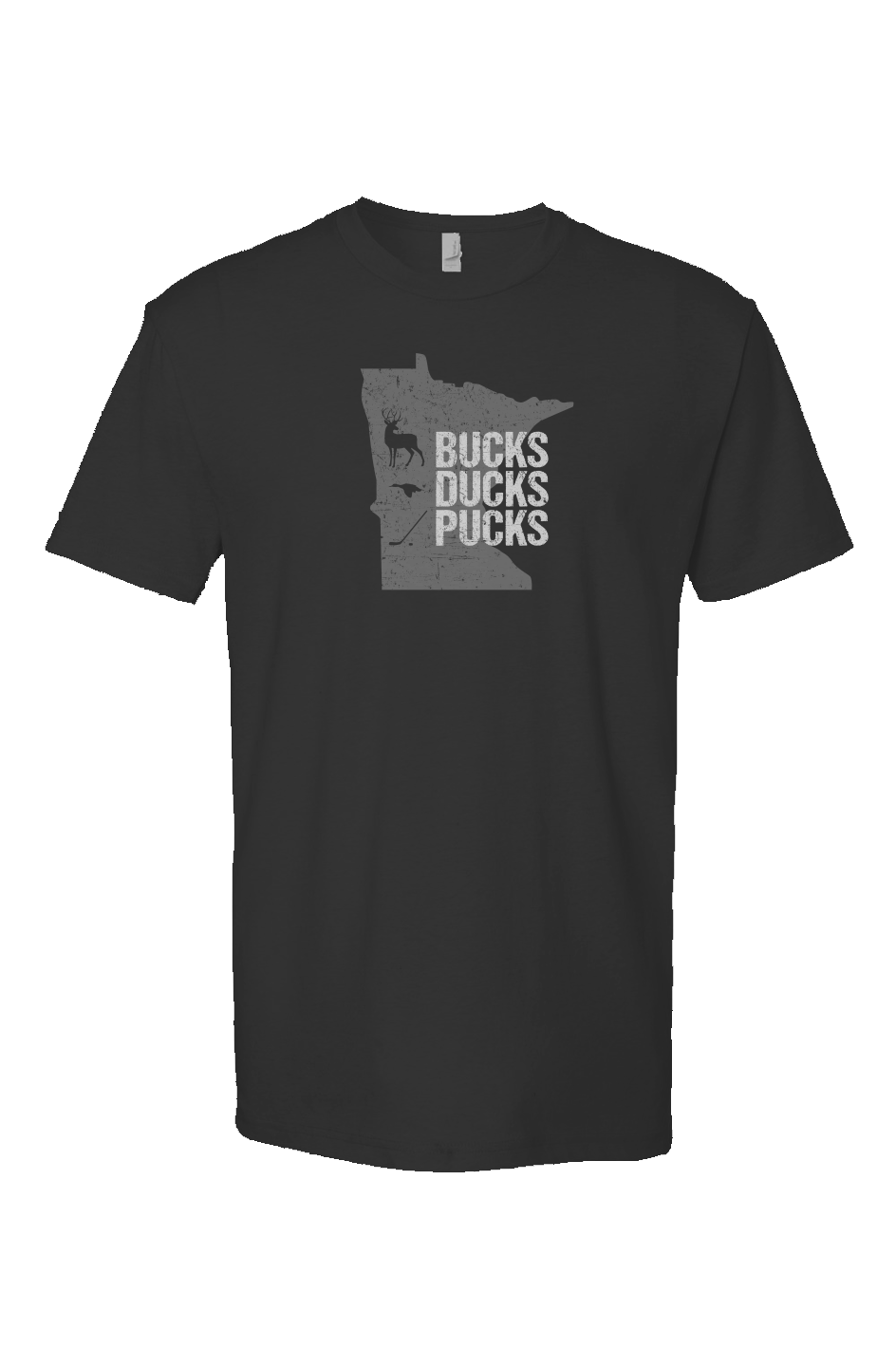 Minnesota Hunting Breakaway Performance Tee Black | Barn Garb Hockey Threads
