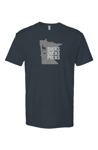 Minnesota Hunting Breakaway Performance Tee Navy Blue | Barn Garb Hockey Threads