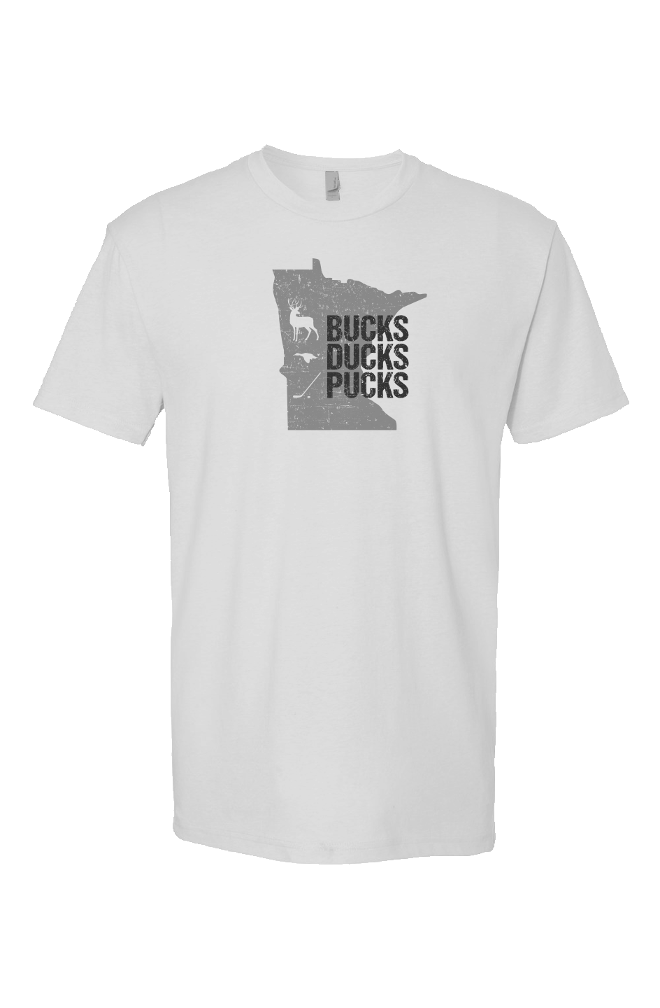Minnesota Hunting Breakaway Performance Tee White | Barn Garb Hockey Threads