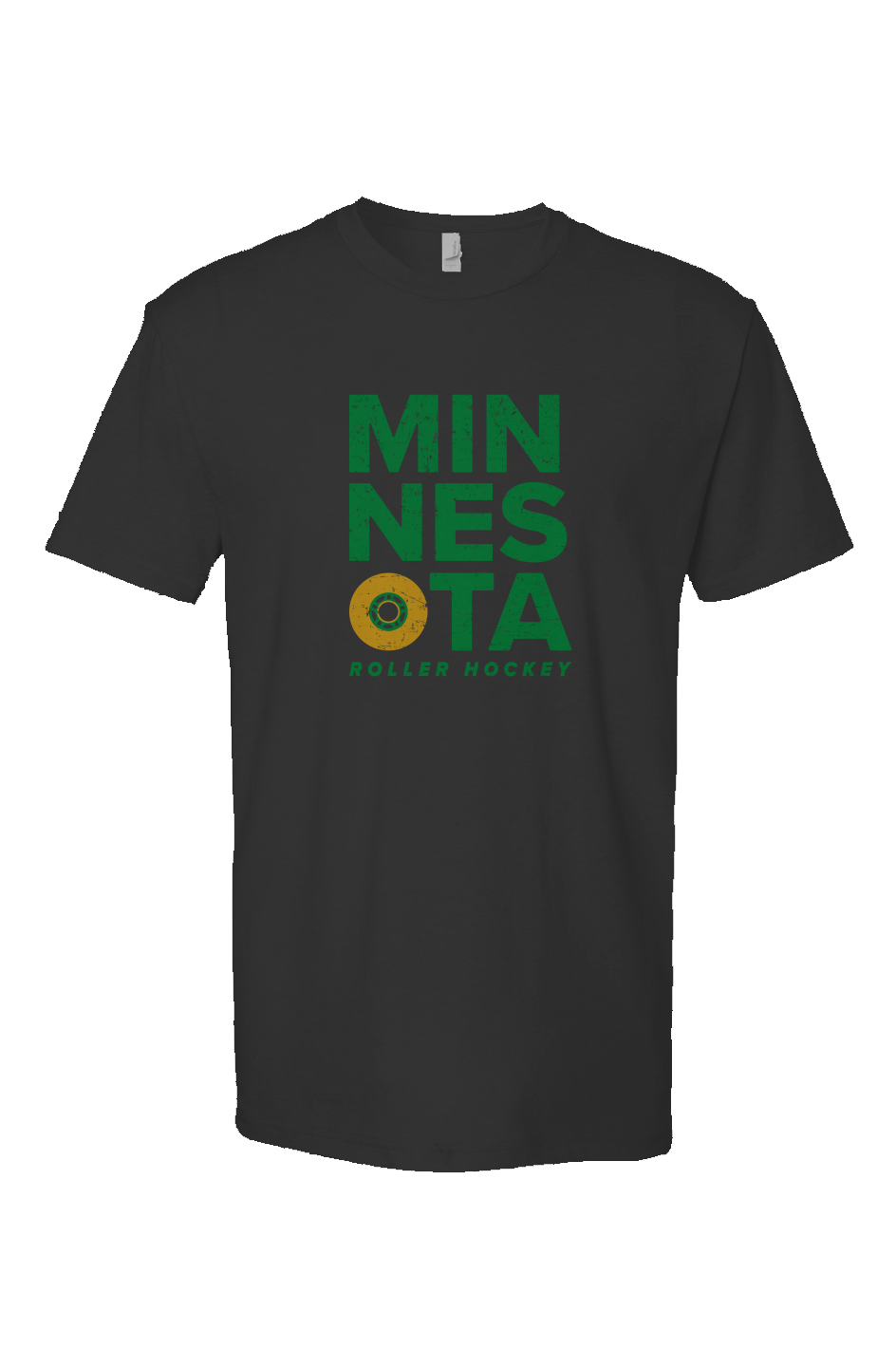 Minnesota Roller Breakaway Performance Tee Black | Barn Garb Hockey Threads