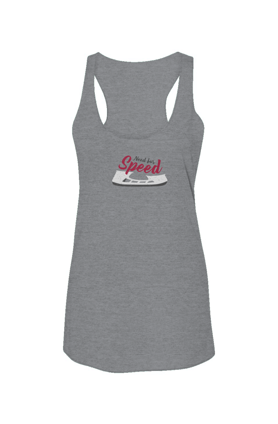 Need for Speed Racerback Barn Tank Grey | Barn Garb Hockey Threads