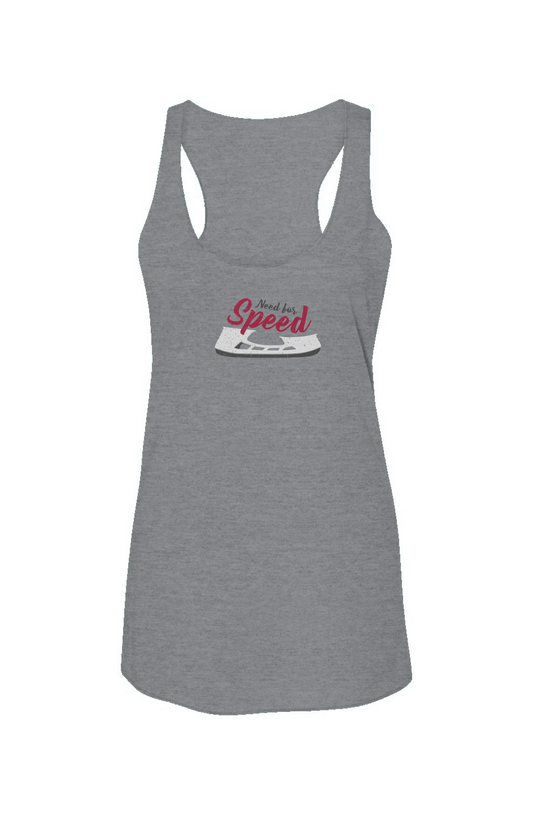 Need for Speed Racerback Barn Tank Grey | Barn Garb Hockey Threads