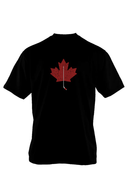 Northern Twig 90s Throwback Tee Black | Barn Garb Hockey Threads