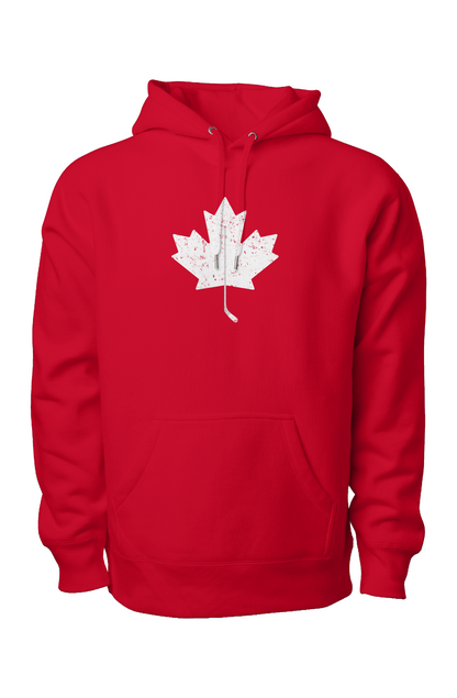 Northern Twig Legend Heavyweight Hoodie Red | Barn Garb Hockey Threads