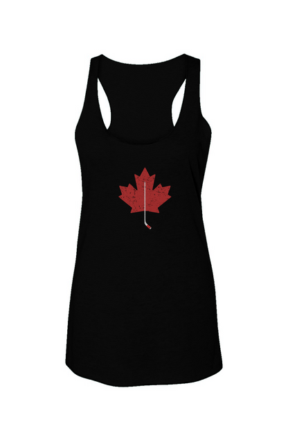 Northern Twig Racerback Barn Tank Black | Barn Garb Hockey Threads