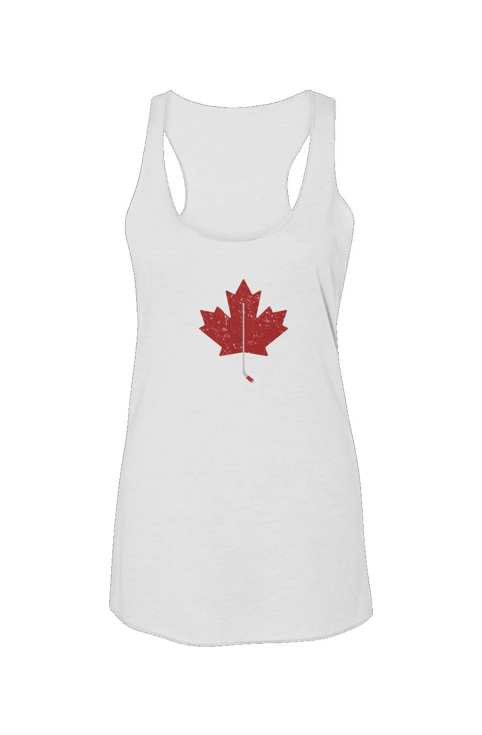 Northern Twig Racerback Barn Tank White | Barn Garb Hockey Threads