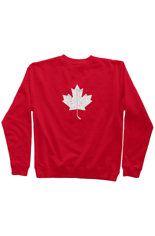 Northern Twig Rinkside Crewneck Sweatshirt Red Barn Garb Hockey Threads
