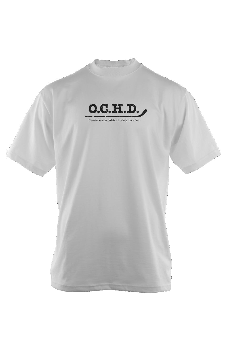 O.C.H.D. 90s Throwback Tee White | Barn Garb Hockey Threads