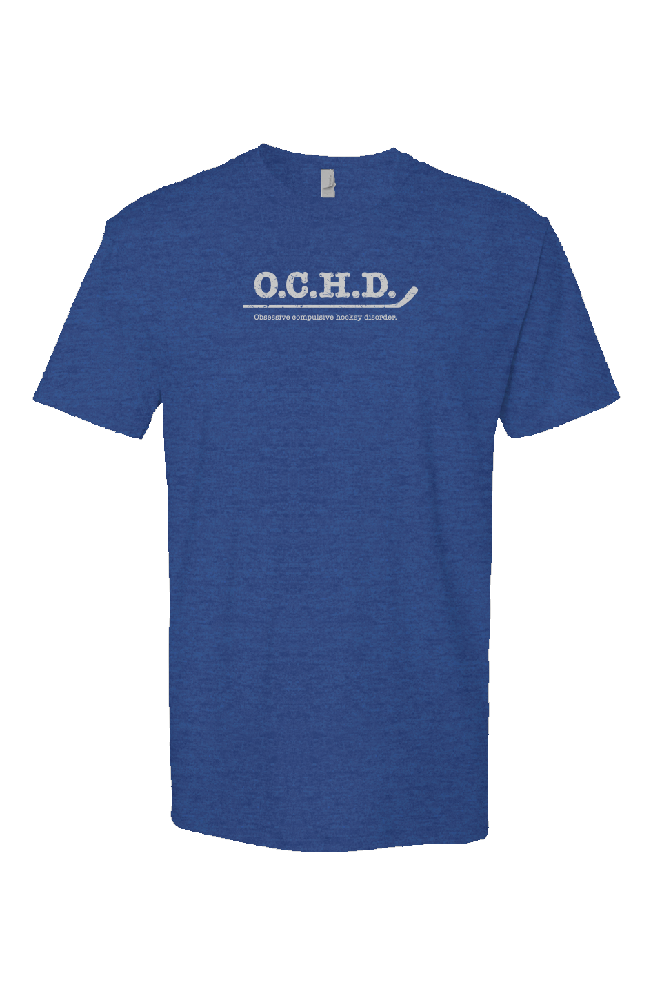 O.C.H.D. Breakaway Performance Tee Royal Blue | Barn Garb Hockey Threads