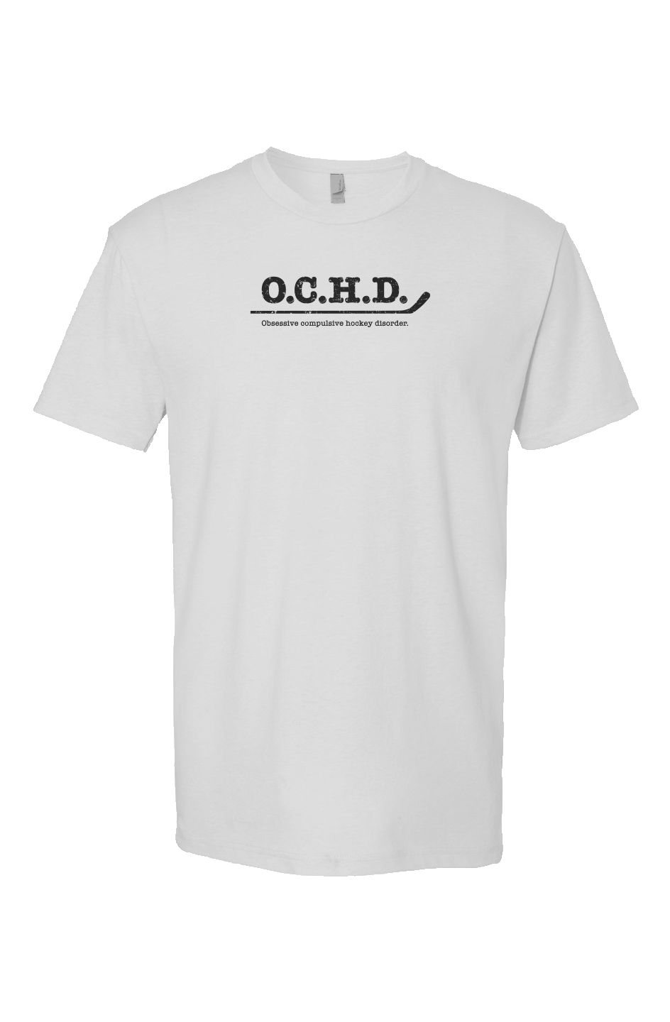 O.C.H.D. Breakaway Performance Tee White | Barn Garb Hockey Threads