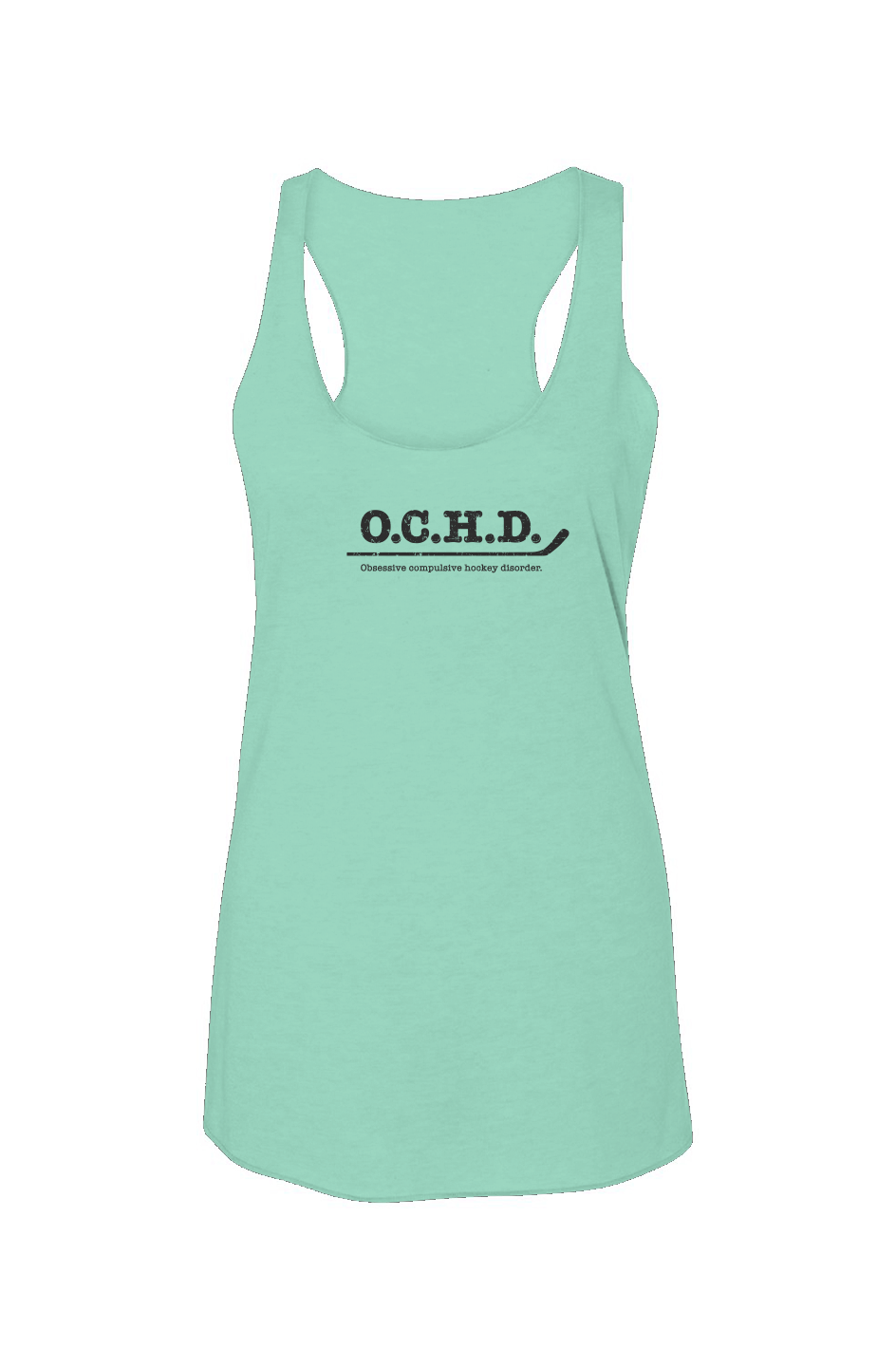 O.C.H.D. Racerback Barn Tank Mint | Barn Garb Hockey Threads