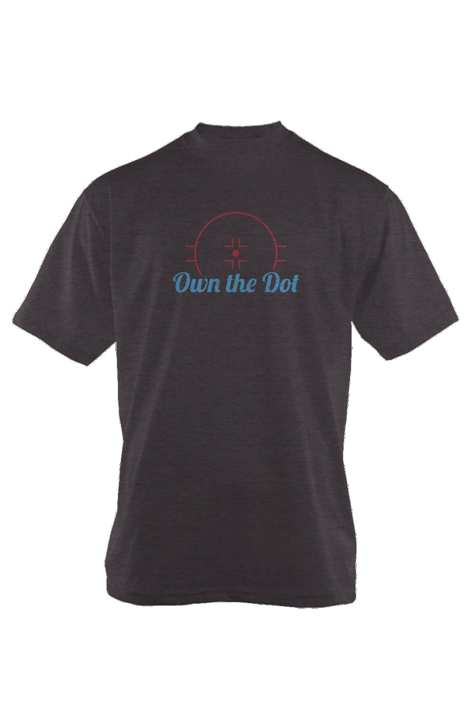 Own the Dot 90s Throwback Tee Charcoal | Barn Garb Hockey Threads