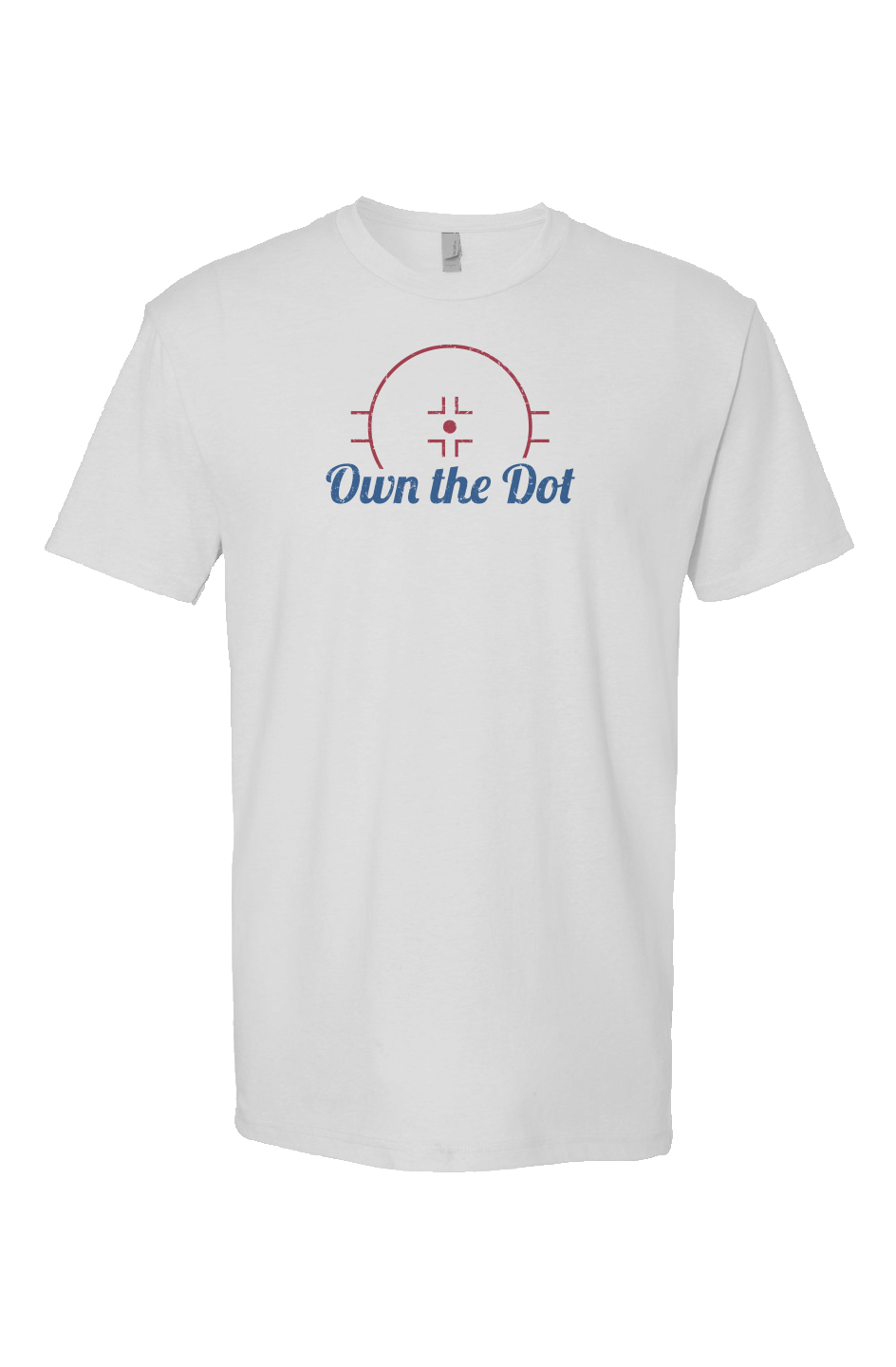 Own the Dot Breakaway Performance Tee White | Barn Garb Hockey Threads