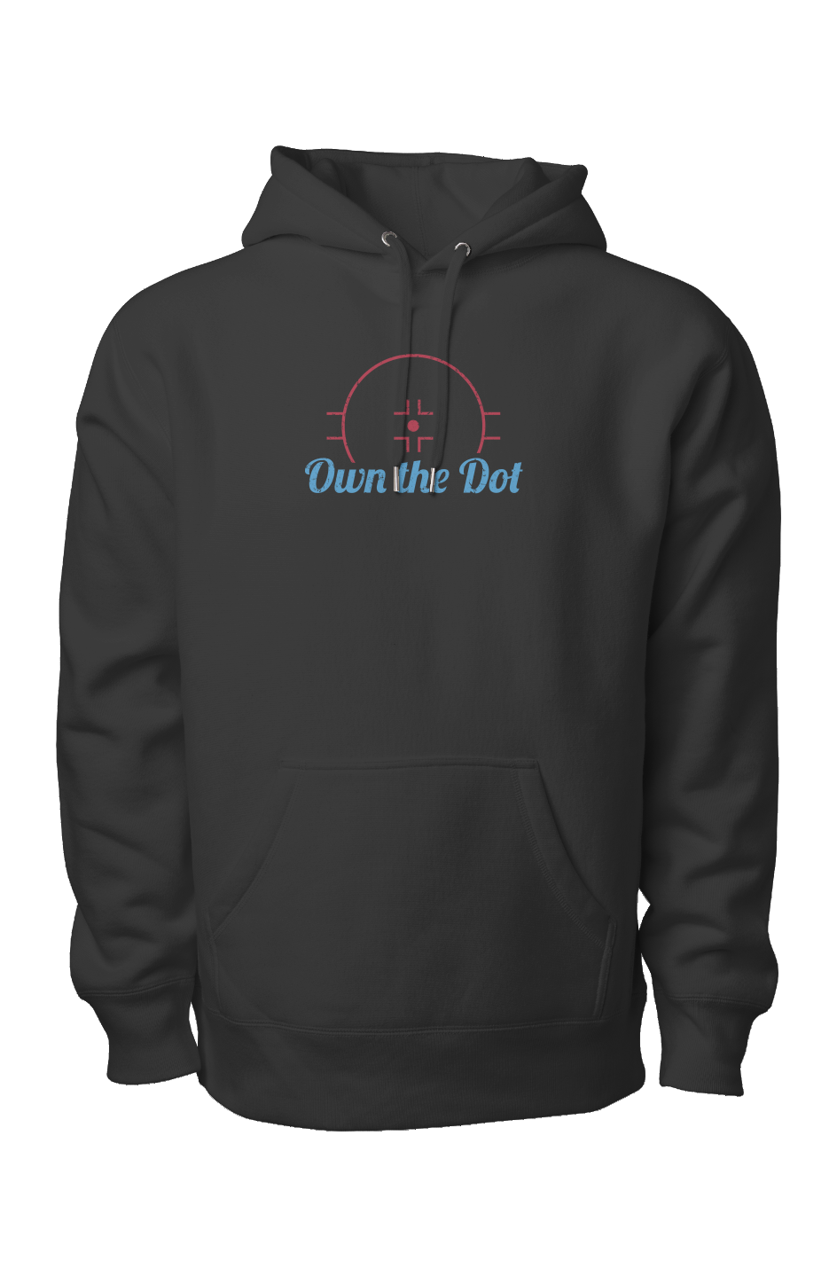 Own the Dot Legend Heavyweight Hoodie Black Barn Garb Hockey Threads