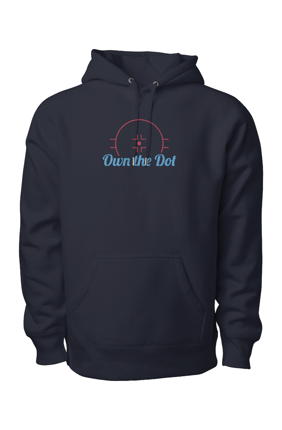 Own the Dot Legend Heavyweight Hoodie Navy Blue | Barn Garb Hockey Threads