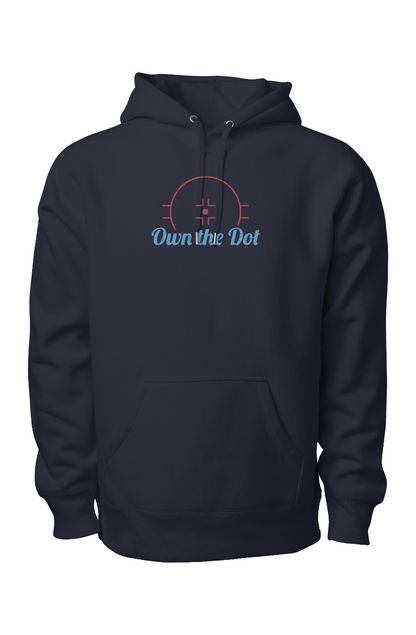 Own the Dot Legend Heavyweight Hoodie Navy Blue | Barn Garb Hockey Threads