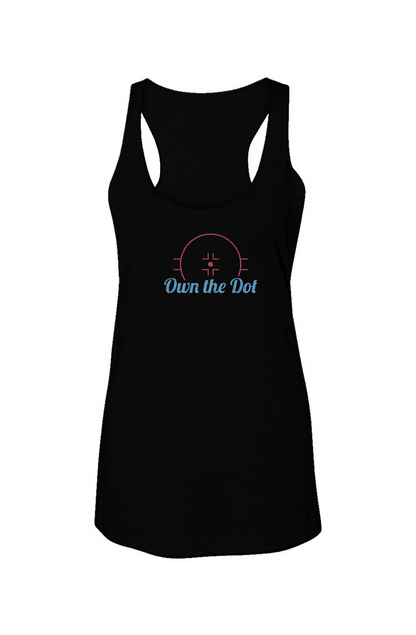 Own the Dot Racerback Barn Tank Black | Barn Garb Hockey Threads