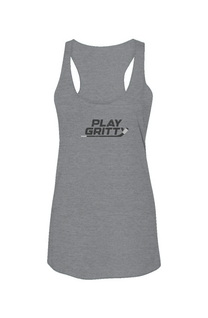 Play Gritty Racerback Barn Tank Grey | Barn Garb Hockey Threads