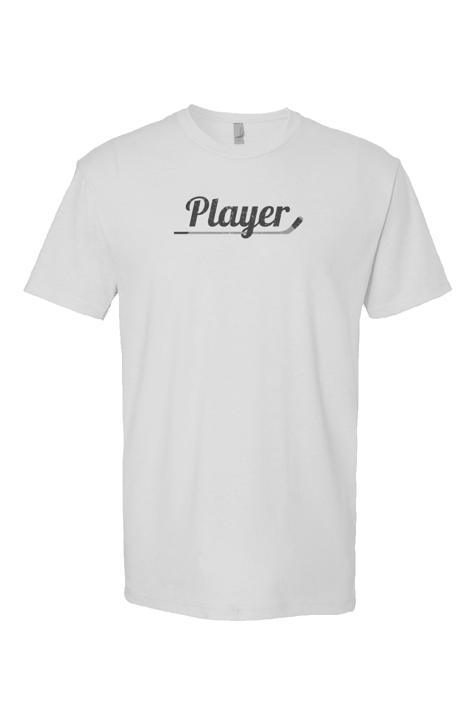Player Breakaway Performance Tee White | Barn Garb Hockey Threads