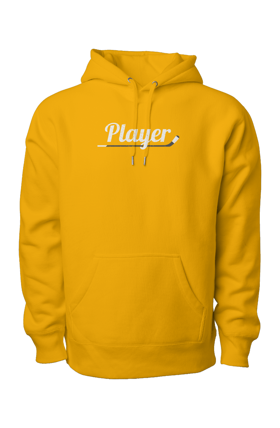 Player Legend Heavyweight Hoodie Gold | Barn Garb Hockey Threads