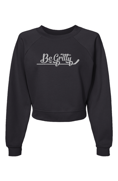 Raglan Rival Be Gritty Pullover Charcoal | Barn Garb Hockey Threads