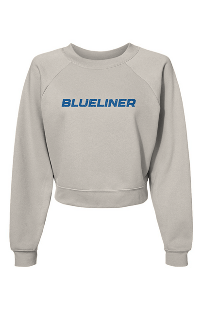 Raglan Rival Blueliner Pullover Vintage White | Barn Garb Hockey Threads