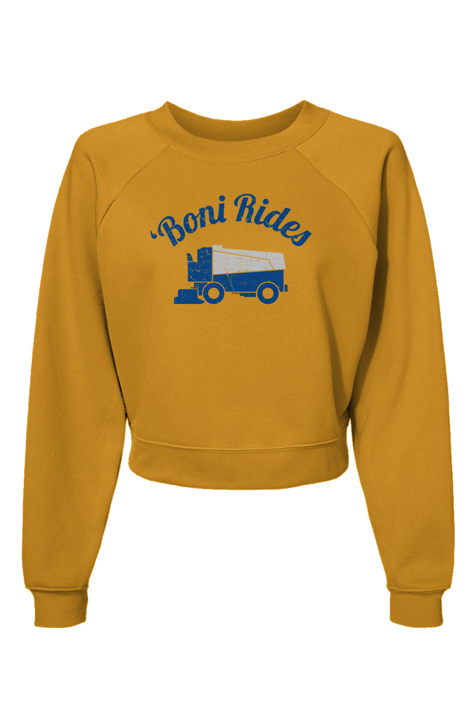 Raglan Rival Boni' Rides Pullover Heather Mustard | Barn Garb Hockey Threads