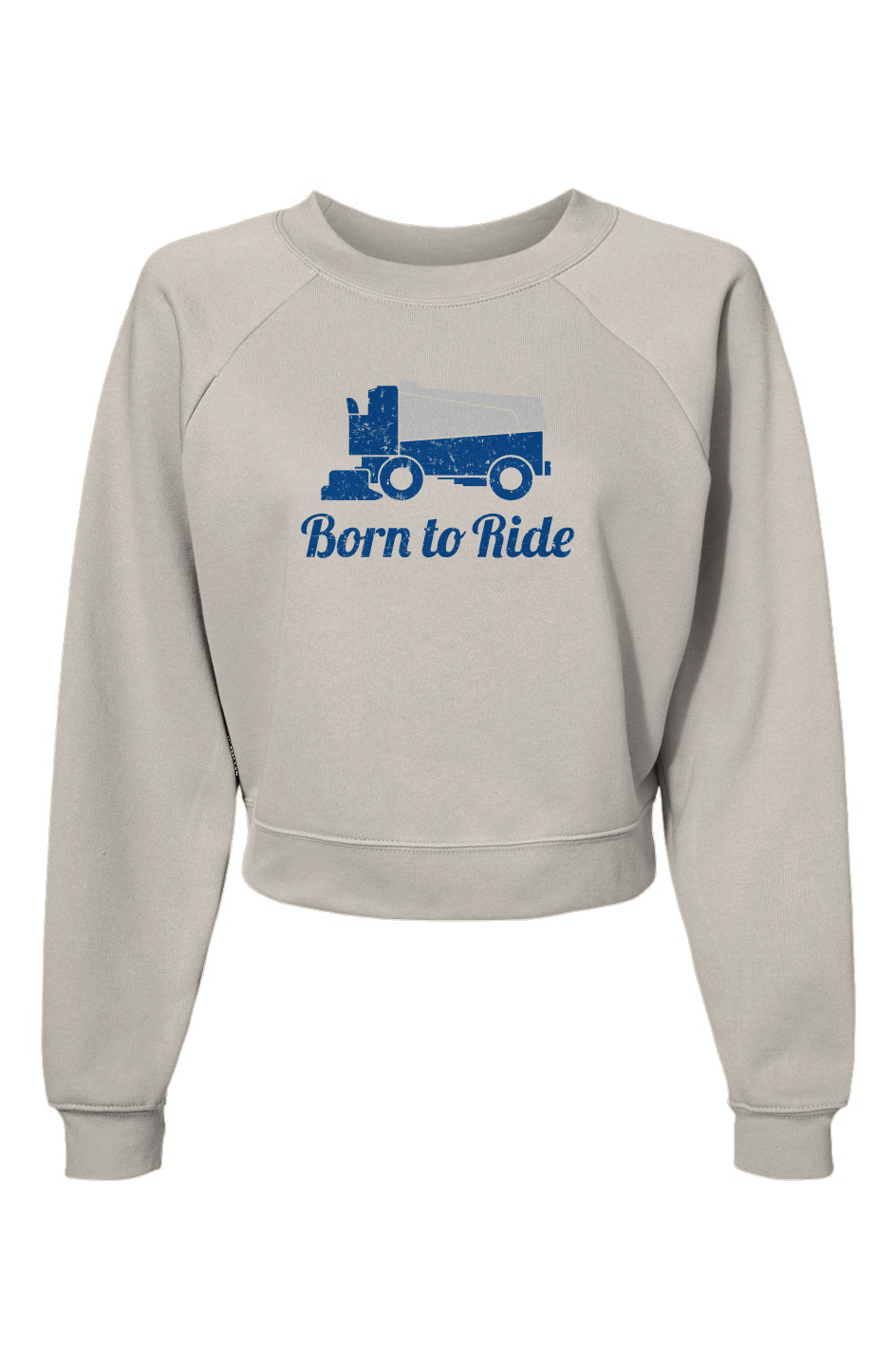 Raglan Rival Born to Ride Pullover Vintage White | Barn Garb Hockey Threads