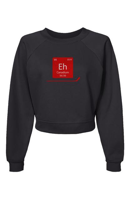 Raglan Rival Canadium Pullover Charcoal | Barn Garb Hockey Threads