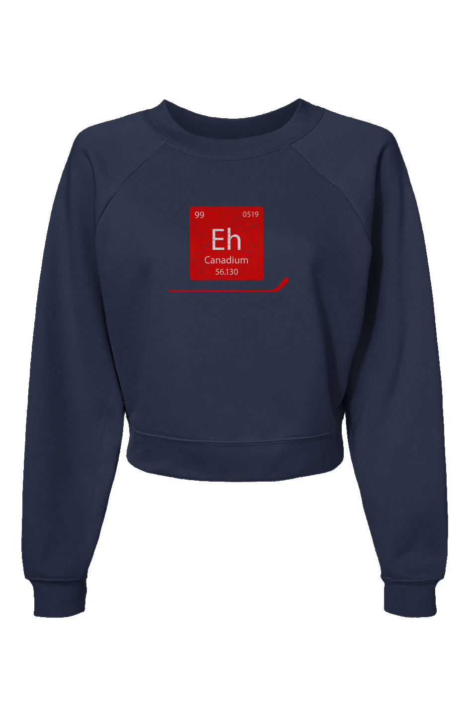 Raglan Rival Canadium Pullover Navy Blue | Barn Garb Hockey Threads