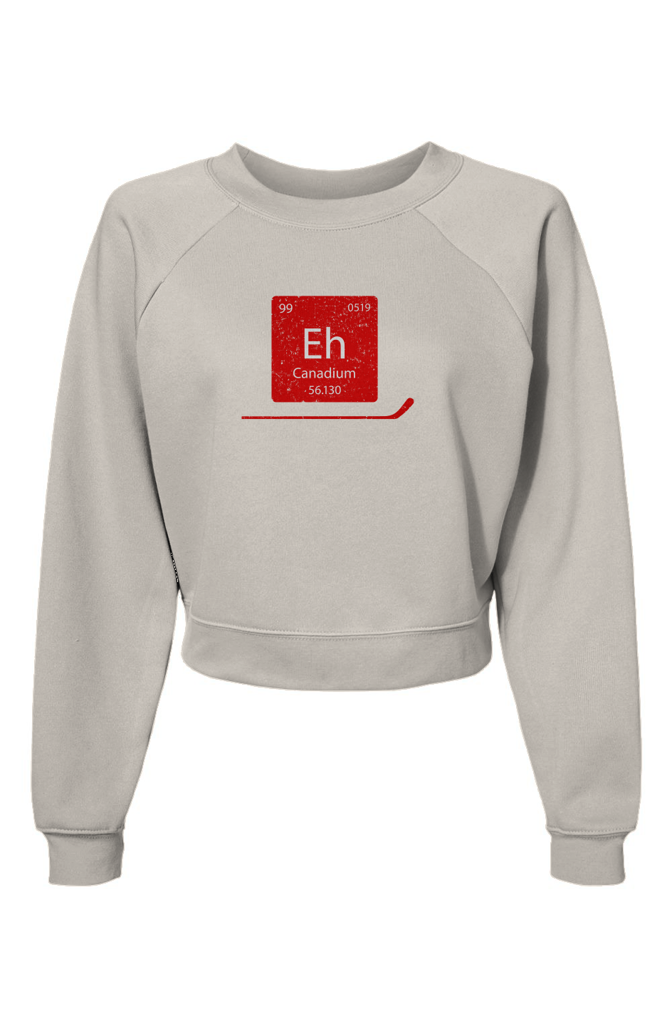 Raglan Rival Canadium Pullover Vintage White | Barn Garb Hockey Threads