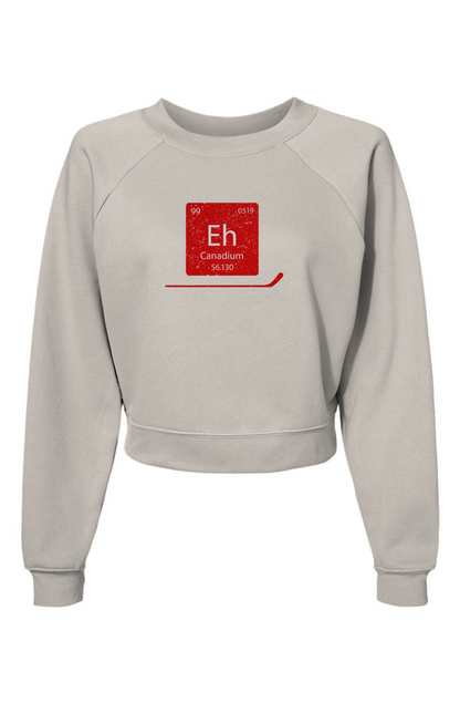 Raglan Rival Canadium Pullover Vintage White | Barn Garb Hockey Threads