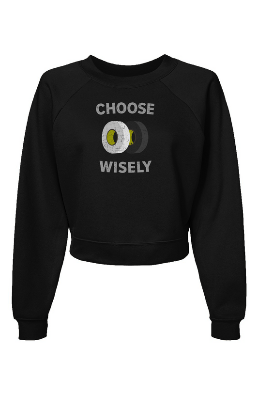 Raglan Rival Choose Wisely Pullover Black | Barn Garb Hockey Threads
