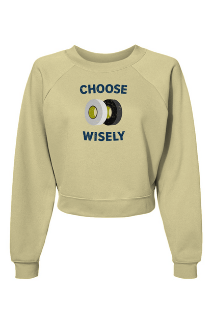 Raglan Rival Choose Wisely Pullover French Vanilla | Barn Garb Hockey Threads