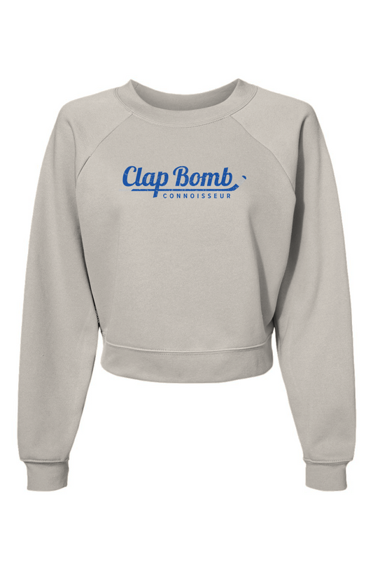 Raglan Rival Clap Bomb Connoisseur Stick Pullover Vintage White | Barn Garb Hockey Threads