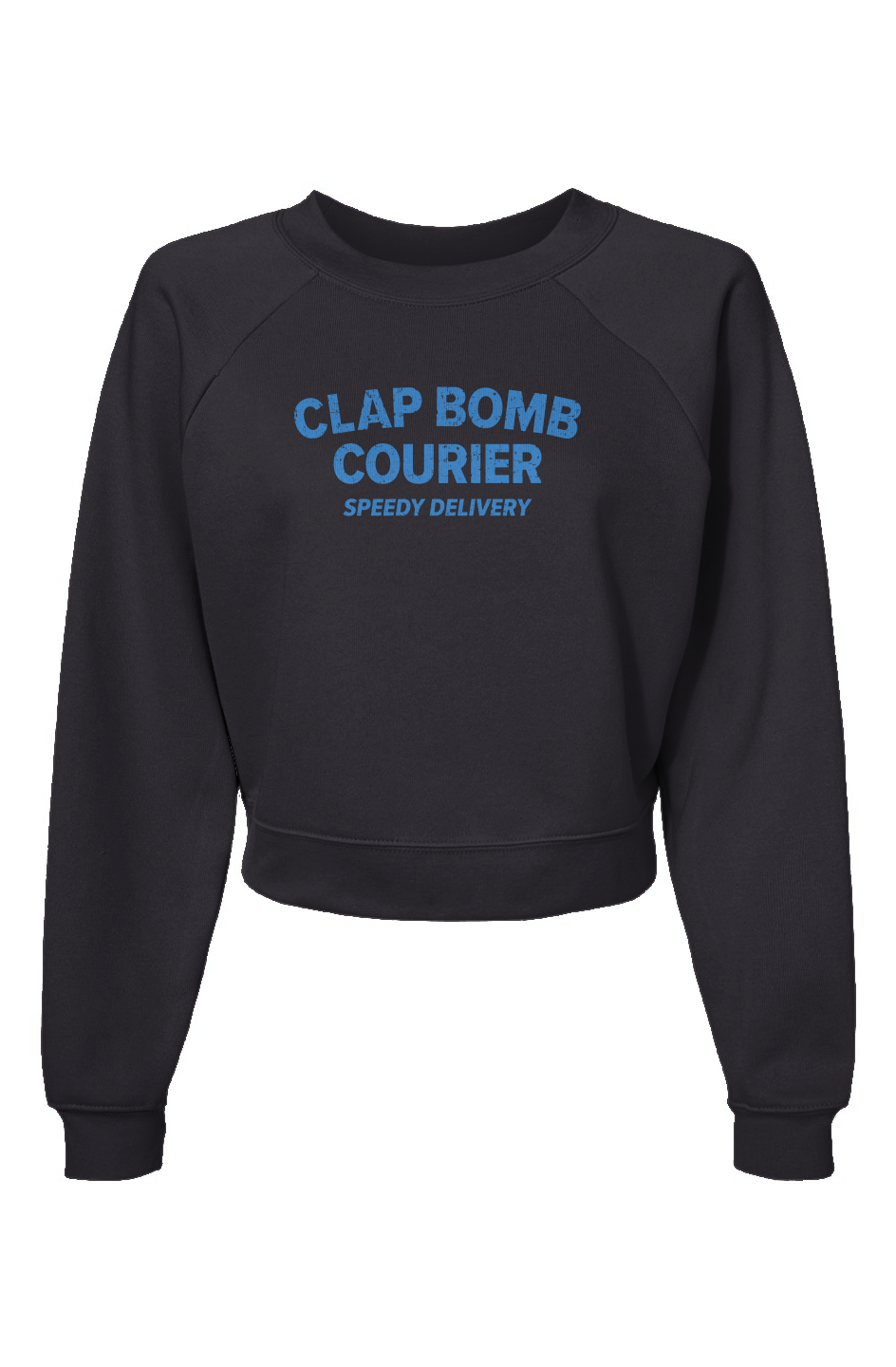Raglan Rival Clap Bomb Courier Pullover Charcoal | Barn Garb Hockey Threads