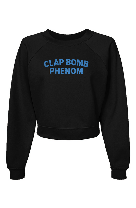 Raglan Rival Clap Bomb Phenom Pullover Black | Barn Garb Hockey Threads