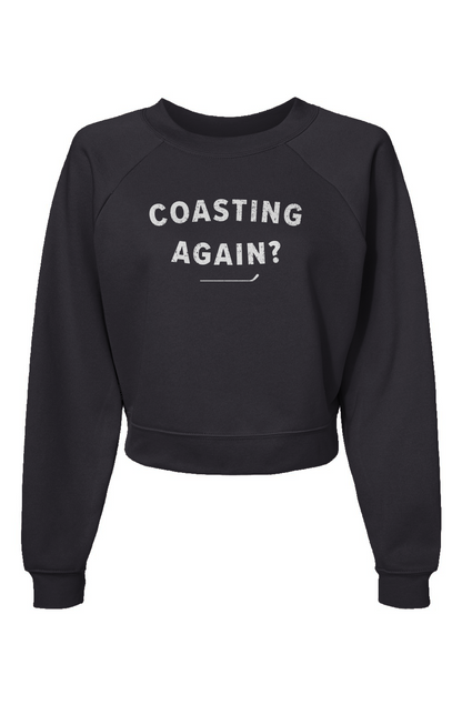 Raglan Rival Coasting Again? Pullover Charcoal | Barn Garb Hockey Threads