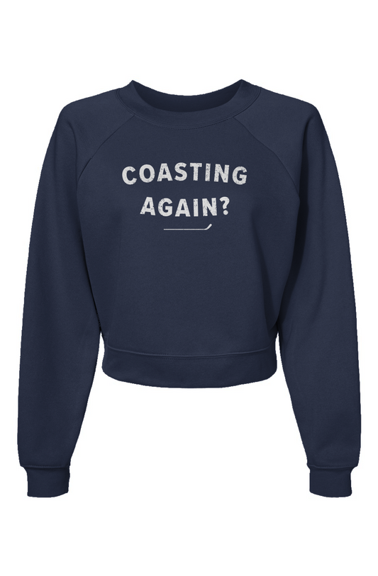 Raglan Rival Coasting Again? Pullover Navy Blue | Barn Garb Hockey Threads