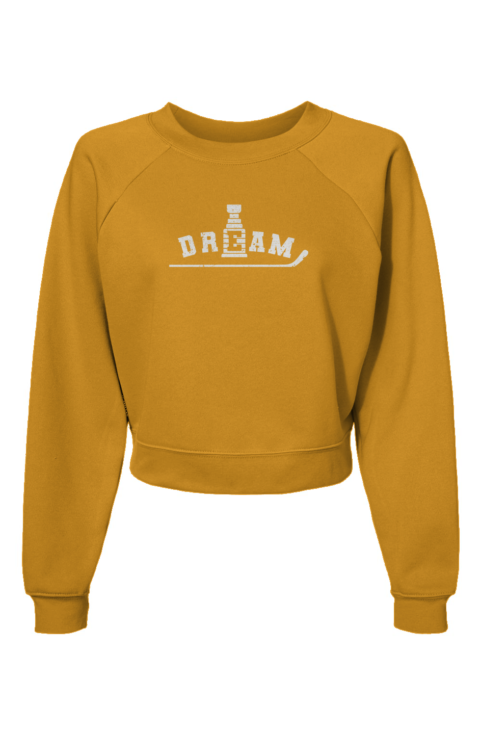 Raglan Rival Dream Pullover Heather Mustard | Barn Garb Hockey Threads