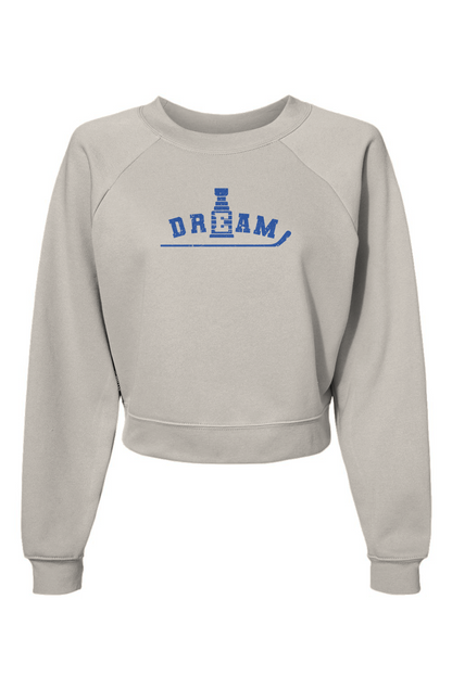 Raglan Rival Dream Pullover Vintage White | Barn Garb Hockey Threads