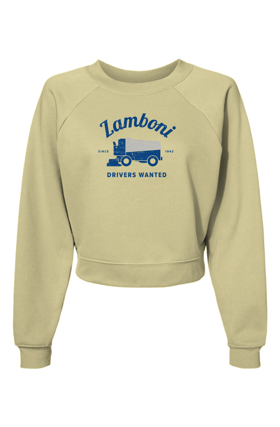 Raglan Rival Drivers Wanted Pullover Fleece French Vanilla | Barn Garb Hockey Threads